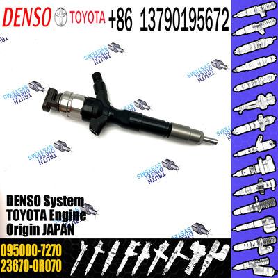 High Quality Common Rail Fuel Injector 095000-7270 For TOYOTA 23670-0R070