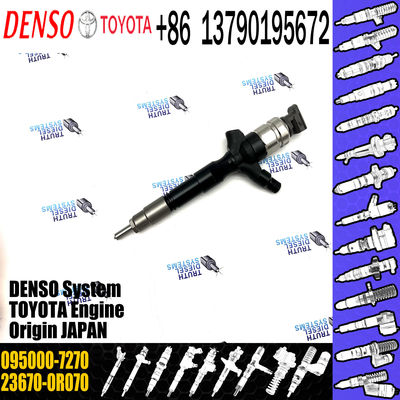 High Quality Common Rail Fuel Injector 095000-7270 For TOYOTA 23670-0R070