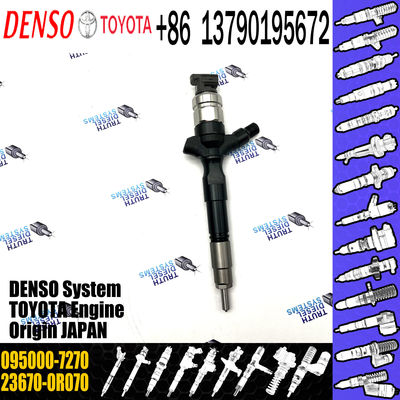 High Quality Common Rail Fuel Injector 095000-7270 For TOYOTA 23670-0R070