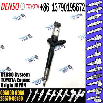 Rail Fuel Injector 23670-09180 095000-7660 095000-7670 095000-6410 095000-6960  for TOYOTA