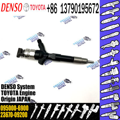 Rail Fuel Injector 095000-7250 095000-7600 095000-6900 095000-7240For Toyota 23670-09200