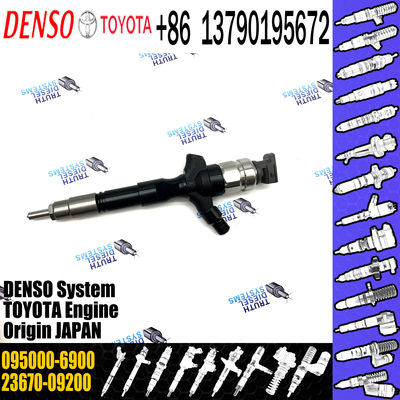 Rail Fuel Injector 095000-7250 095000-7600 095000-6900 095000-7240For Toyota 23670-09200