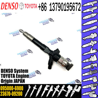 Rail Fuel Injector 095000-7250 095000-7600 095000-6900 095000-7240For Toyota 23670-09200