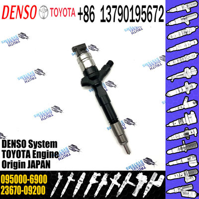 Rail Fuel Injector 095000-7250 095000-7600 095000-6900 095000-7240For Toyota 23670-09200