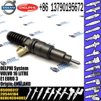 20544184 BEBE4C04002 BEBE4C04102 common rail fuel injector for VOL 85000317