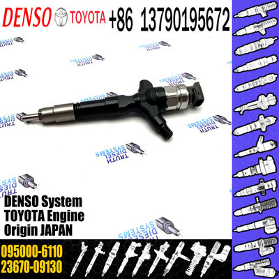 Brand New Common Rail Fuel Injector 095000-6110 23670-09130 For Toyota Rav4