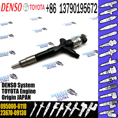 Brand New Common Rail Fuel Injector 095000-6110 23670-09130 For Toyota Rav4