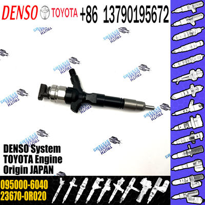 Fuel engine injector 095000-6040 23670-0R020 for engine high pressure pump engine injection injector 095000-6040