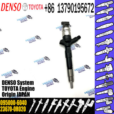 Fuel engine injector 095000-6040 23670-0R020 for engine high pressure pump engine injection injector 095000-6040