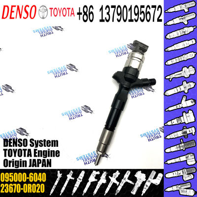 Fuel engine injector 095000-6040 23670-0R020 for engine high pressure pump engine injection injector 095000-6040