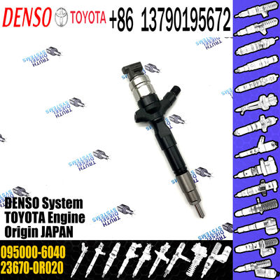 Fuel engine injector 095000-6040 23670-0R020 for engine high pressure pump engine injection injector 095000-6040