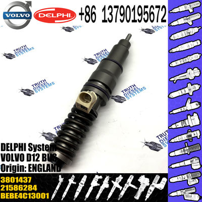 High Quality 2 Pins Diesel Fuel Injector BEBE4C13001 21586284 3801437 For VOL D12