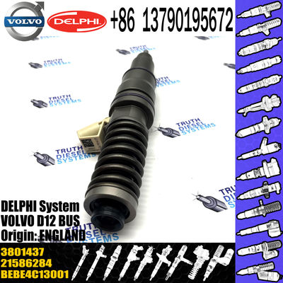 High Quality 2 Pins Diesel Fuel Injector BEBE4C13001 21586284 3801437 For VOL D12