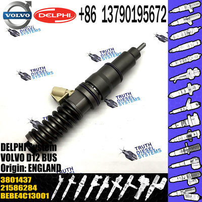 High Quality 2 Pins Diesel Fuel Injector BEBE4C13001 21586284 3801437 For VOL D12