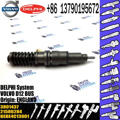 High Quality 2 Pins Diesel Fuel Injector BEBE4C13001 21586284 3801437 For VOL D12