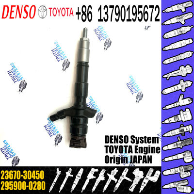 Inyector Injector 295900-0280 295900-0210 2367030450 23670-30450 for Toyota Hilux 2KD-FTV Euro V