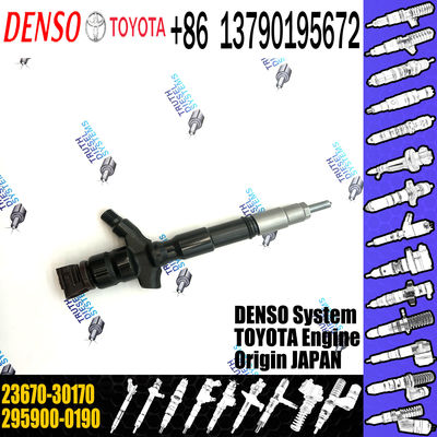 Auto Engine Parts 23670-30170 295900-0190 Diesel Fuel Injector 23670-30170