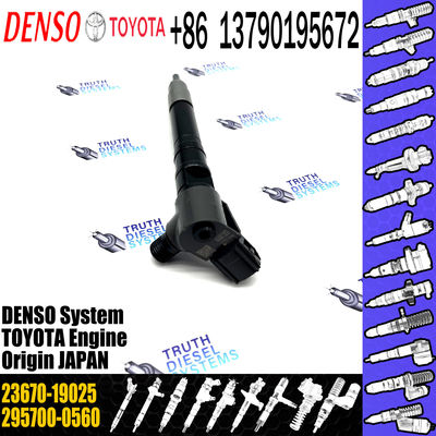 Common rail fuel injector 23670-0E020 295700-0560 23670-11020 23670-09430 23670-19025