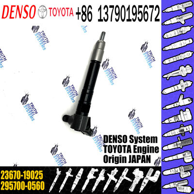 Common rail fuel injector 23670-0E020 295700-0560 23670-11020 23670-09430 23670-19025