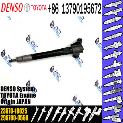 Common rail fuel injector 23670-0E020 295700-0560 23670-11020 23670-09430 23670-19025