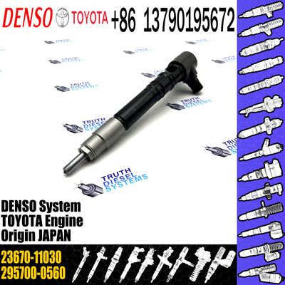 Common Rail Injector 295700-0560 23670-09430 23670-19025 23670-11020 23670-11030 for TOYOTA engine