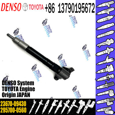 Injector 295700-0560 0445116015 295700-0560 23670-0E020 23670-09430, 23670-11020, 23670-19025 236700E020 For Toyota