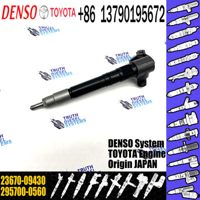 Injector 295700-0560 0445116015 295700-0560 23670-0E020 23670-09430, 23670-11020, 23670-19025 236700E020 For Toyota