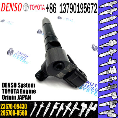 Injector 295700-0560 0445116015 295700-0560 23670-0E020 23670-09430, 23670-11020, 23670-19025 236700E020 For Toyota