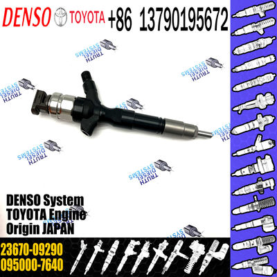 Injector 095000-7640 23670-09290 For Toyota engine 095000-7640 23670-09290 295900-0160 23670-29135