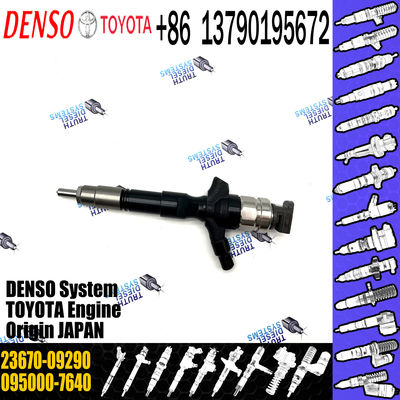 Injector 095000-7640 23670-09290 For Toyota engine 095000-7640 23670-09290 295900-0160 23670-29135