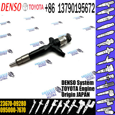 Fuel injector 095000-7670 23670-09280 for engine pump injector sprayer 095000-7670 23670-09280