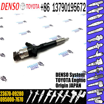 Fuel injector 095000-7670 23670-09280 for engine pump injector sprayer 095000-7670 23670-09280