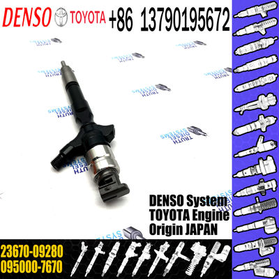 Fuel injector 095000-7670 23670-09280 for engine pump injector sprayer 095000-7670 23670-09280