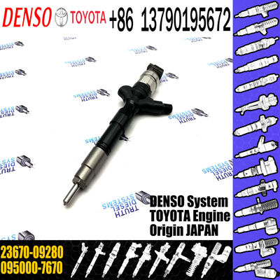 Fuel injector 095000-7670 23670-09280 for engine pump injector sprayer 095000-7670 23670-09280