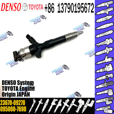 Injector 095000-7690 Common Rail injector sprayer 23670-09270 For Toyota 1AD-FTV 2AD-FTV