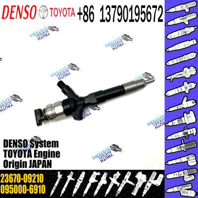Fuel injector 095000-6230 095000-7640 095000-7280 095000-6910 For TOYOTA 23670-0R170 23670-09140 23670-09210
