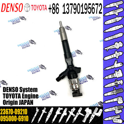 Fuel injector 095000-6230 095000-7640 095000-7280 095000-6910 For TOYOTA 23670-0R170 23670-09140 23670-09210