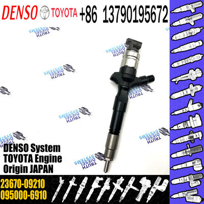 Fuel injector 095000-6230 095000-7640 095000-7280 095000-6910 For TOYOTA 23670-0R170 23670-09140 23670-09210