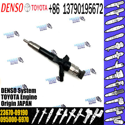 Injector 23670-0R180 23670-0R050 23670-09190 095000-7330 095000-6680 095000-6970 for TOYOTA engine