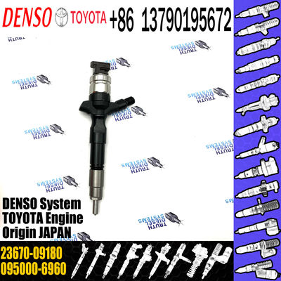 Assembly for Toyota 1AD-FTV Rav4 common rail injector 095000-6410 095000-6960 23670-0R030 23670-09180