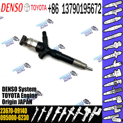 Fuel injector 095000-6230 095000-7640 095000-7280 095000-6910 For TOYOTA 23670-0R170 23670-09140