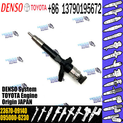 Fuel injector 095000-6230 095000-7640 095000-7280 095000-6910 For TOYOTA 23670-0R170 23670-09140