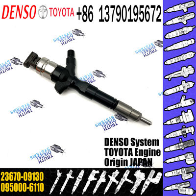 Brand New Common Rail Fuel Injector 095000-6110 23670-09130 For Toyota Rav4
