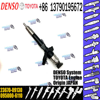 Brand New Common Rail Fuel Injector 095000-6110 23670-09130 For Toyota Rav4