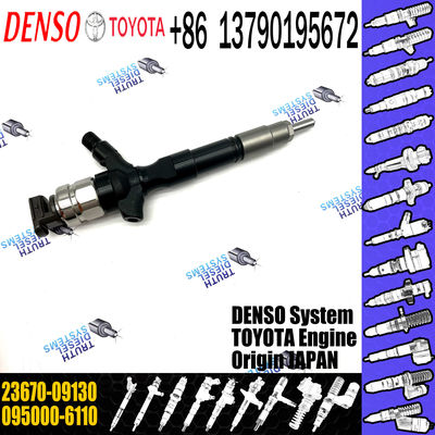 Brand New Common Rail Fuel Injector 095000-6110 23670-09130 For Toyota Rav4