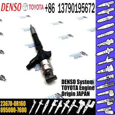 Fuel Injector 095000-7630 23670-0R170 095000-7600 23670-0R160 For Toyota diesel engine