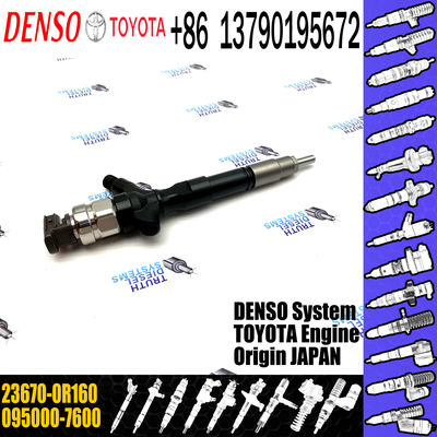 Fuel Injector 095000-7630 23670-0R170 095000-7600 23670-0R160 For Toyota diesel engine