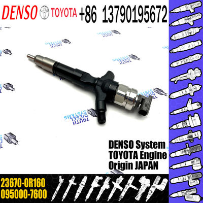 Fuel Injector 095000-7630 23670-0R170 095000-7600 23670-0R160 For Toyota diesel engine