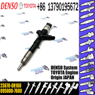 Fuel Injector 095000-7630 23670-0R170 095000-7600 23670-0R160 For Toyota diesel engine