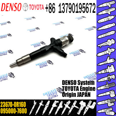 Fuel Injector 095000-7630 23670-0R170 095000-7600 23670-0R160 For Toyota diesel engine